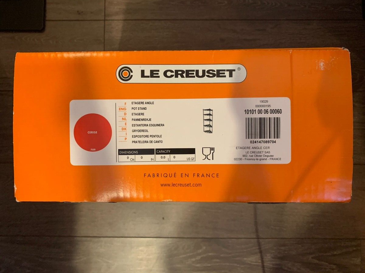 Le Creuset Dessous de Plat Signature en Fonte émaillée, 22,4 cm, Flamme