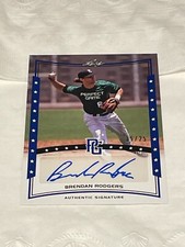Brendan Rodgers 2014 Leaf Perfect Game Blue Base Auto A-BR2, 15/25