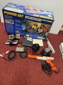 Vintage Original Nintendo NES Power Set Video Game Console 2 Controllers & Box