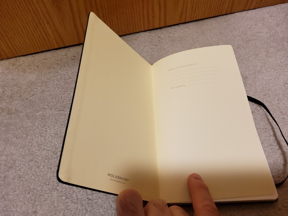 Moleskine Notebook Ledger Caesars Entertainment Special Edition eBay