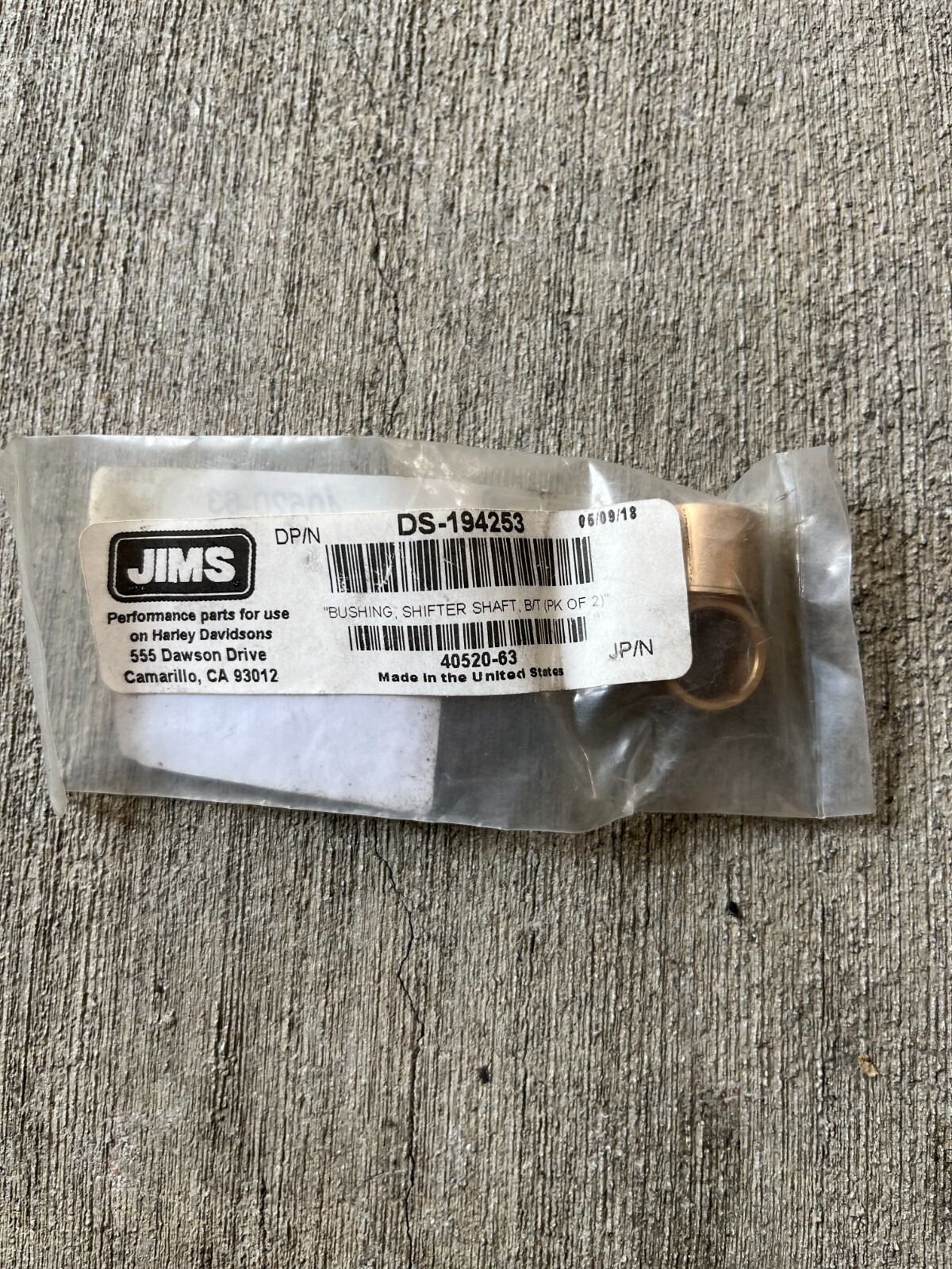 JIMS Bushing Shifter Shaft DS194253 eBay
