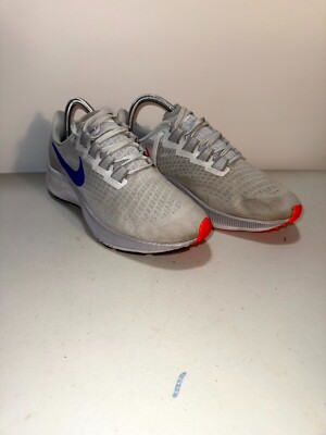 Nike Air Zoom Pegasus 37 BQ9646-006 Men's 7 Running Shoes Gray Athletic Sneaker