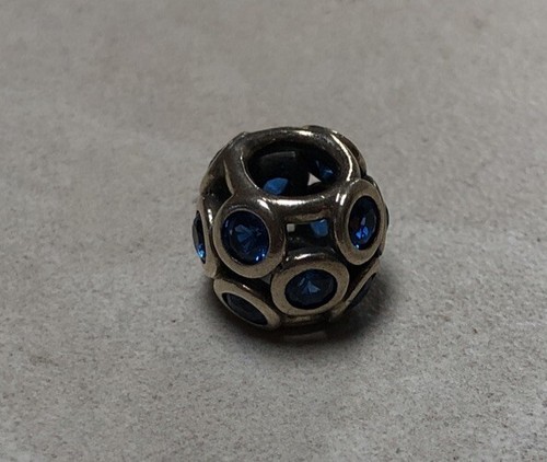 Authentic Pandora Charm Whimsical Lights Blue Bead 791153NSB - 第 1/3 張圖片