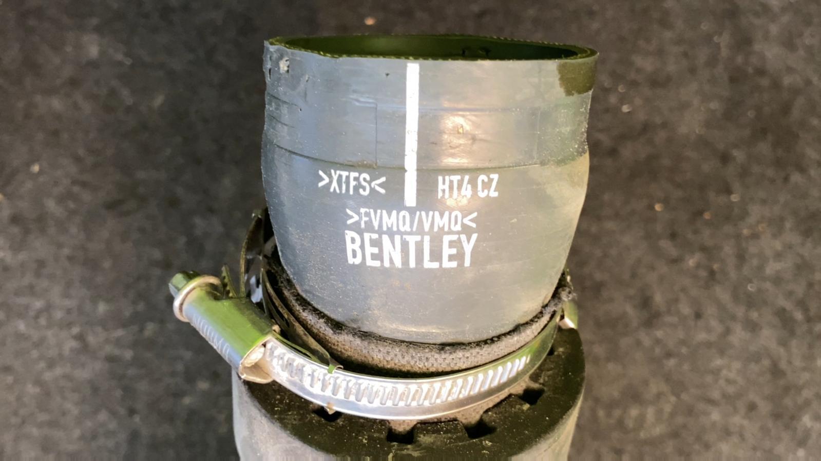 BENTLEY BENTAYGA  LEFT TURBO PIPE AIR INTAKE PRESSURE HOSE 36A145979B