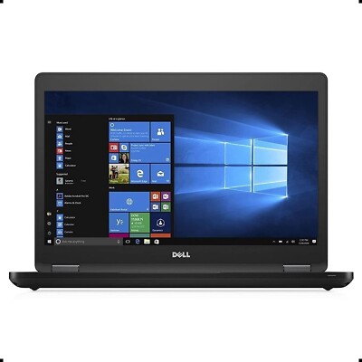 Dell Laptop Computer Latitude 5480 14'' Core i5 8GB RAM 256GB SSD Windows 10