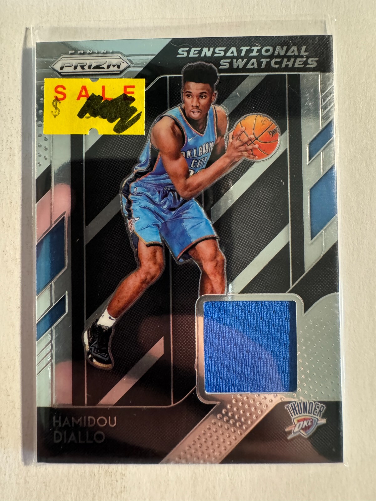 K214,968 - 2018-19 Panini Prizm Sensational Swatches #74 Hamidou Diallo