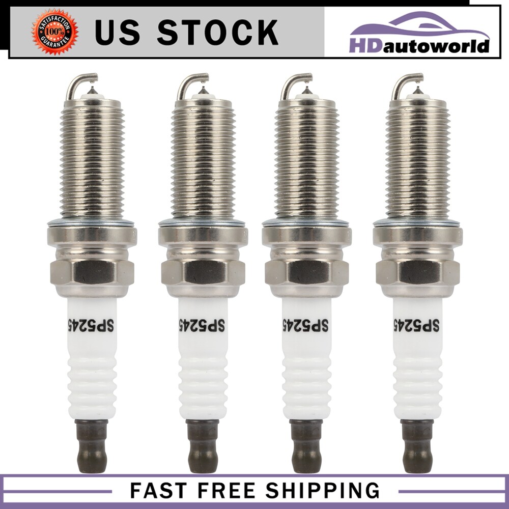 For 2019-2020 Subaru WR STI 2.5L L4 4pc Iridium  Platinum Spark Plugs