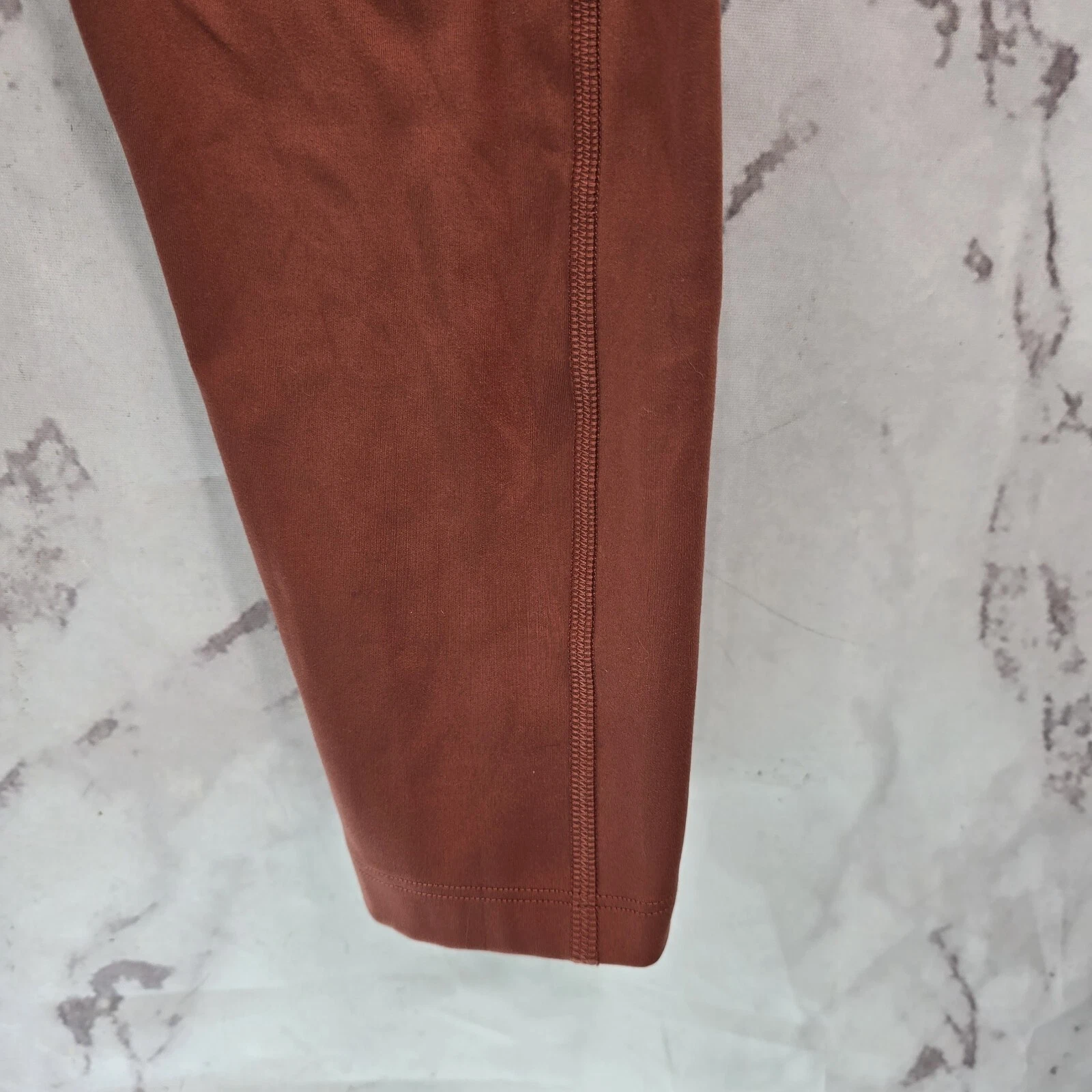 girlfriend-collective terracotta antler crop 7/8 leggings