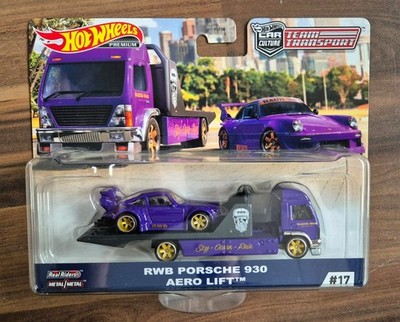 Hot Wheels 2020 Car Culture Team Transport RWB Porsche 930 AERO Lift purple 