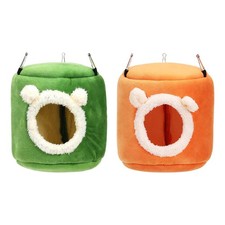 Bird Nest Hanging Hammock Shed Winter Comfortable Cozy Convenient Bird Bed Nest