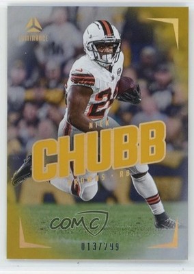 2024 Panini Luminance Gold /299 Nick Chubb #14 1q62