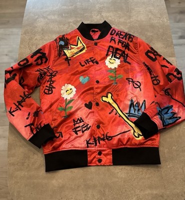RARE  ROKU Studio - Dreams R For Real Jacket Bomber Size Large