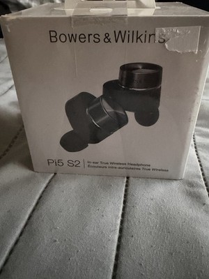 Bowers & Wilkins Pi5 S2 In-Ear Bluetooth Earbuds Black Noise Cancelling