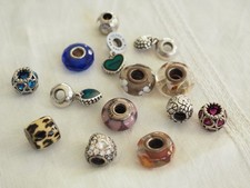 LOT 14 BRELOQUES PANDORA ELEMENT BRACELET CHARM