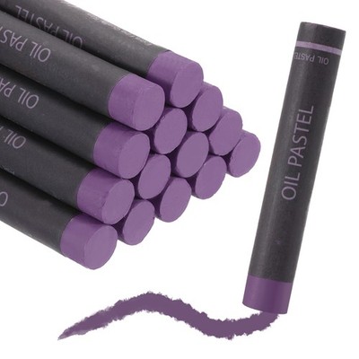 Soft Oil Pastels, Oil Pastel Crayons Blendable(Purple, Pack of 16)