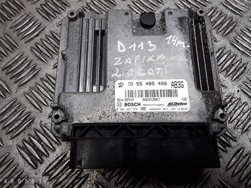2014 OPEL ZAFIRA C STEUERGERAT KONTROLLEINHEIT 2000CDTI 55485466 0281031379