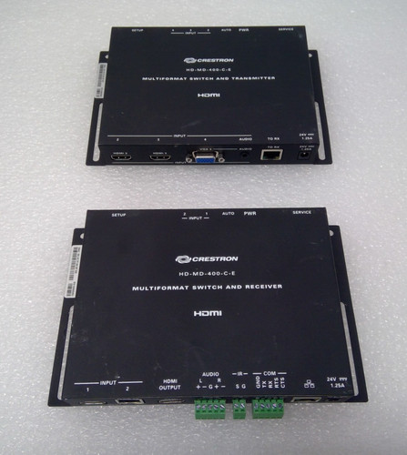 Crestron HD-MD-400-C-E HDMI Multiformat Switch Receiver And Transmitter