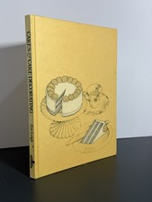 Vintage 1974 Cakes & Cake Decorating Cookbook by Zoe Leigh Hardcover Recipes