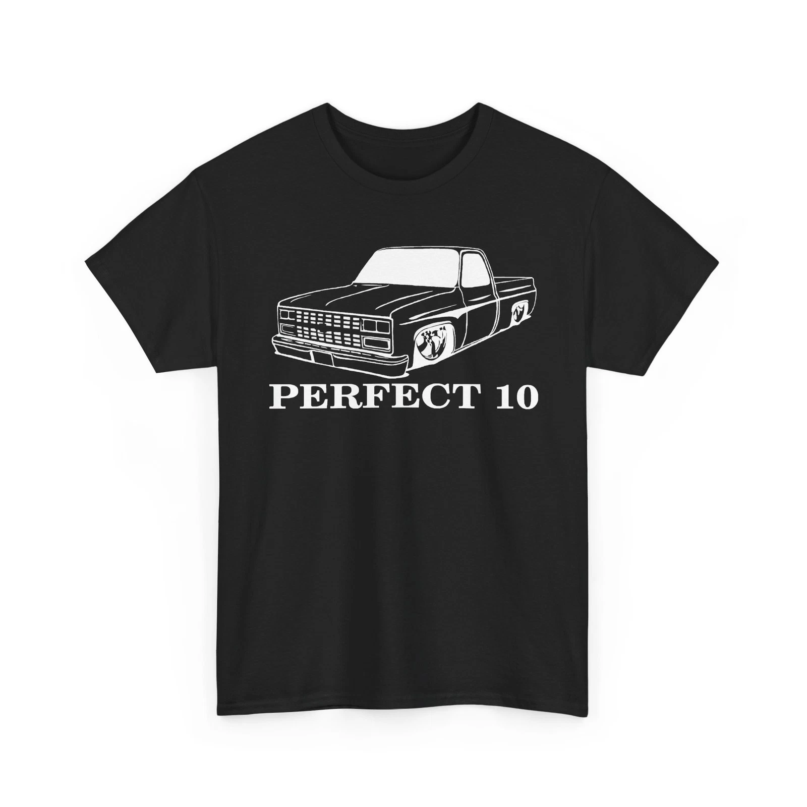 Racing C10 Fleetside 1973-87 Square Body Pickup Truck Unisex Heavy Cotton Tshirt
Opens in a new wind