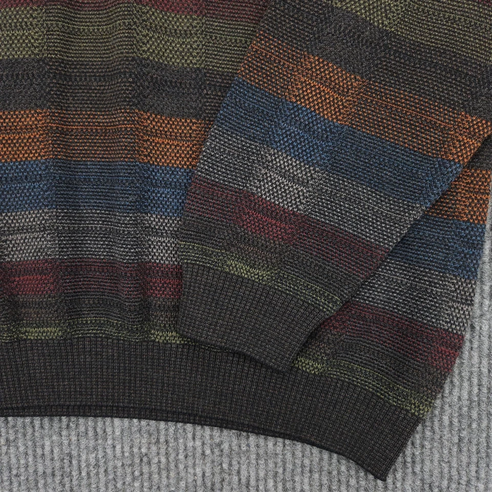 VTG St Croix Knits Sweater Mens Large Wool USA Crewneck Pullover Lightweight - Image 3 of 4