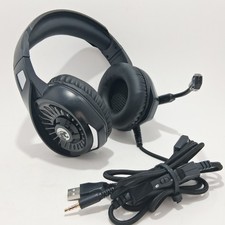 Playstation PS4 Gaming Headset Ziumier Lights Up,Microphone,Compatible Xbox One
