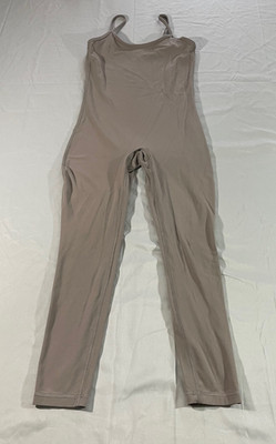 Aritzia TnAction TNABUTTER Rhythm Jumpsuit Womens Size Small Turner Taupe