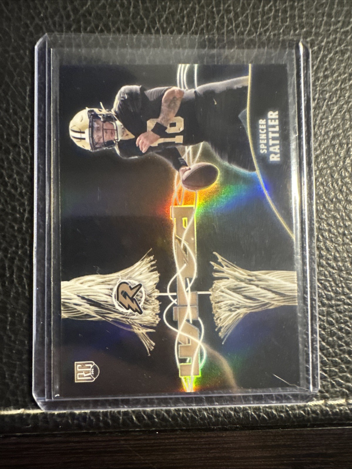 2024 Topps Resurgence Spencer Rattler Wired Insert Case Hit Saints Rookie