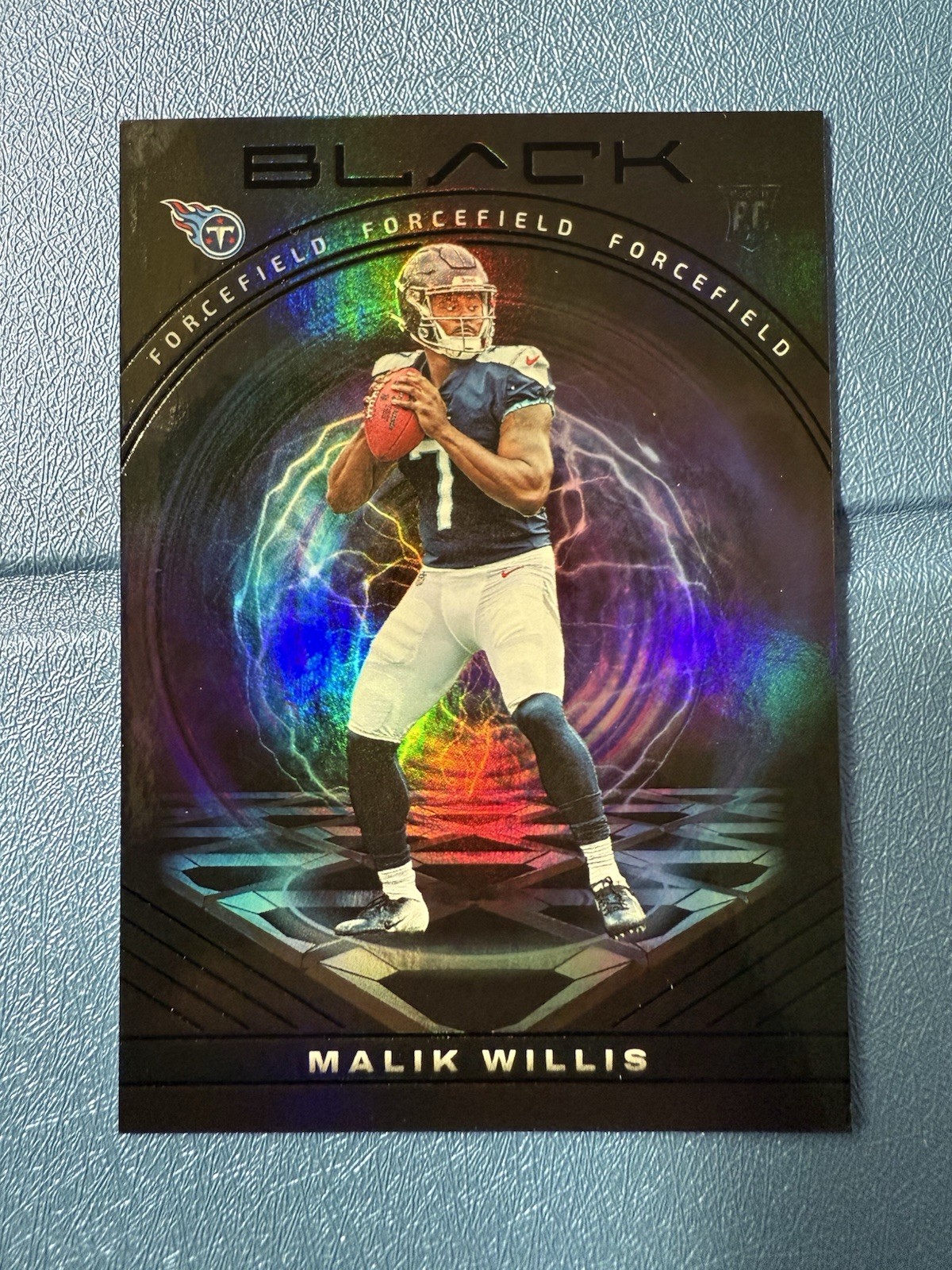 2022 Panini Black Malik Willis Forcefield RC Case Hit SSP 