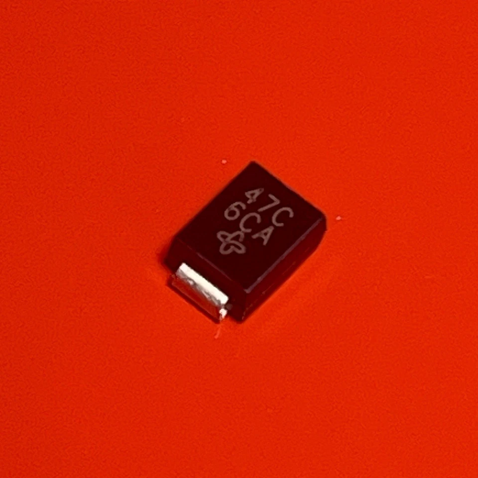 [3x] P6SMB VISHAY TransZorb TVS-Diode 600W 47V Bidirectional DO-214AA-2 SMD