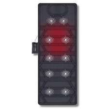 MATERASSINO MASSAGGIANTE CON CALORE TAPPETINO ELETTRICO CON 4 ZONE PIEGHEVOLE