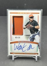 Walker Martin 2024 National Treasures Clutch Factor Signatures Holo Silver /25