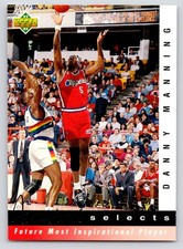 1992-93 Upper Deck #JW17 Danny Manning Jerry West Selects