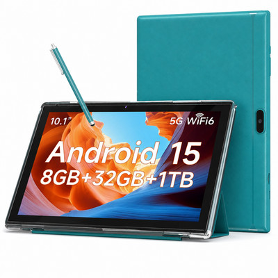 10.1'' Android 15 Tablet 8GB RAM 32GB WiFi 6 6000mAh