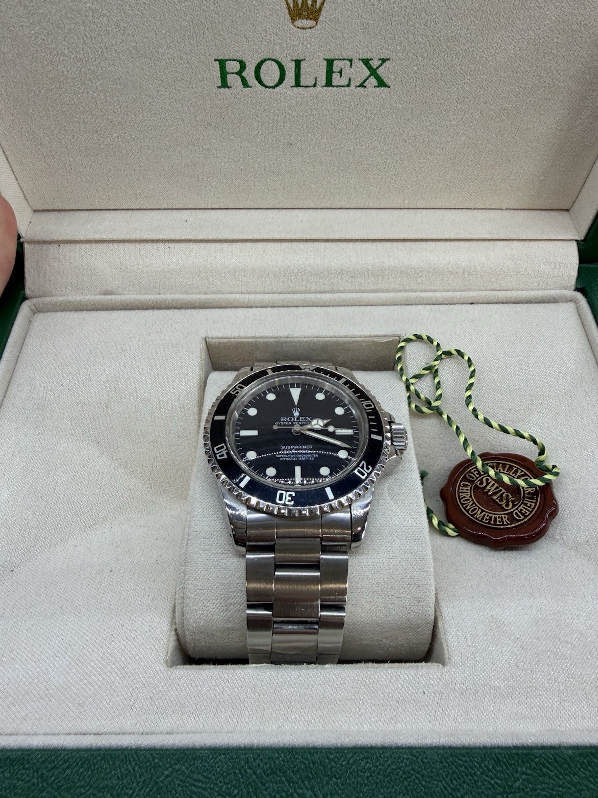 Rolex Submariner No Date Stainless Steel Watch 5513