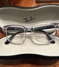 Ray-Ban RB4323-V 5943 Eyeglasses Clear Black Frames Only 51-20-150 Made in Italy