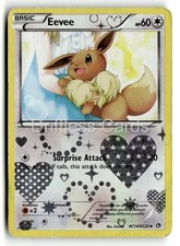 Eevee RC14/RC25 Holo Uncommon Legendary Treasures: Radiant Collection Pokemon HP on eBay
