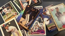 Lot of 25 Chuck Finley Baseball Cards 🔥 Great Pitcher! 🔥 No Dubes
