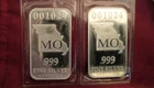 2 Missouri State Art Bar-Federated Mint 1/2 Troy oz. .999 Fine Silver. Sealed