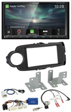 Kenwood Bluetooth Usb 2din Steering Wheel Tmc Dab Navigation For Toyota Yaris 2014-onwards S