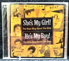 'She's My Girl! He's My Boy!' by Various Artists. Double CD Album. New & Sealed