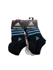 Adidas Girl's Superlite No Show Socks 2pack Multicolor Size 2Y-5Y