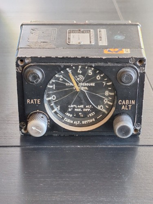 #ad #ad ✈️ Vintage Aircraft Cabin Pressure Control Unit – Airesearch 102116 2 1 $165.00