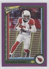 2022 Panini Classics Timeless Tributes Purple /50 Marquise Brown #8 0s55