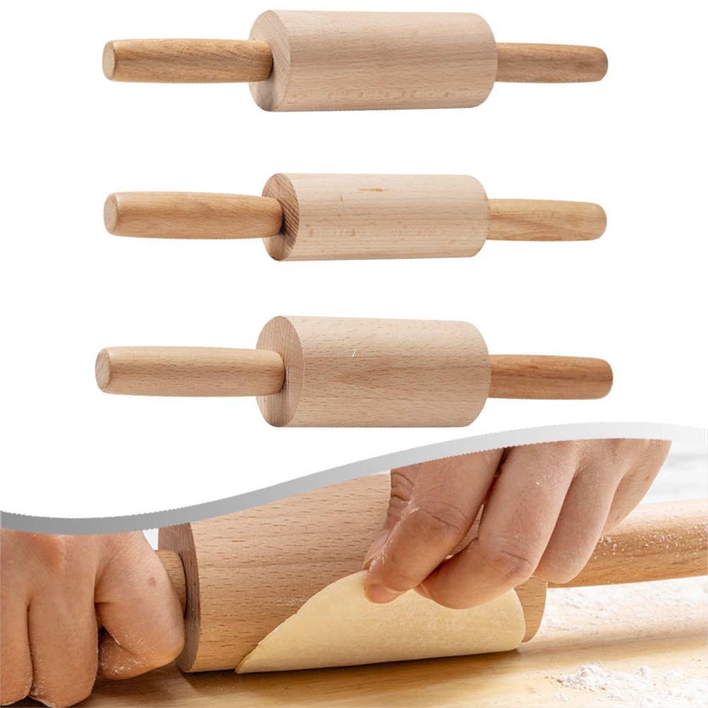 Küchen Nudelholz aus Massivholz für Stärke und Haltbarkeit