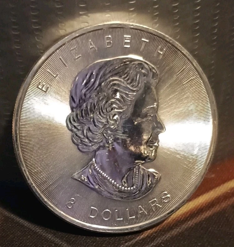 2015 1-1/2oz Silver Coin $8 Dollar Canadian Silver Polar Bear &Cub - Image 2 of 4