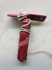 Ala giratoria voladora de madera vintage "ROMO FLYER" St. Louis, Mo.  NOS