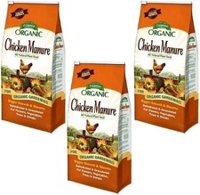 Espoma Organic 3-2-3 Chicken Manure (75 lb.) 1.00 per gallon