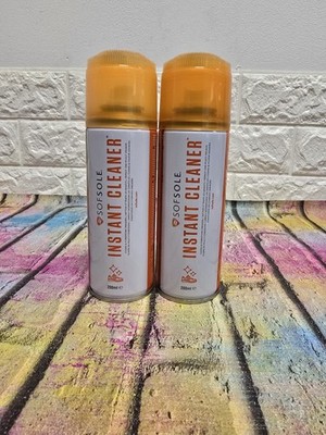 Sof Sole Instant Cleaner Schuhspray 400 ml 2 Stück UVP 24£