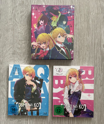 Oshi no ko Mein Star  Staffel 1 Volume 1-2 + Sammelschuber Blu-ray
