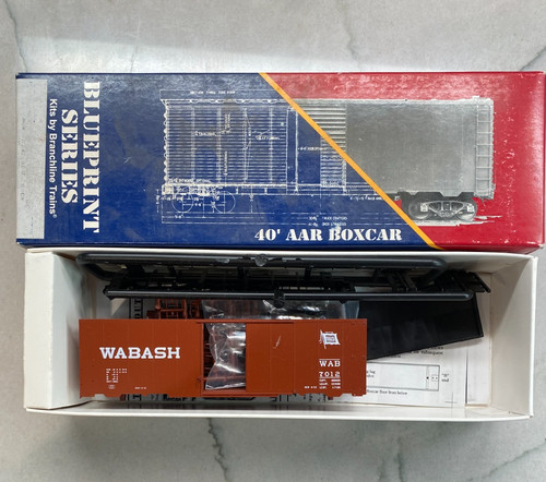 Branchline Blueprint Series HO AAR 40' Boxcar WABASH Car #7012 NEU | Zustand: Neu